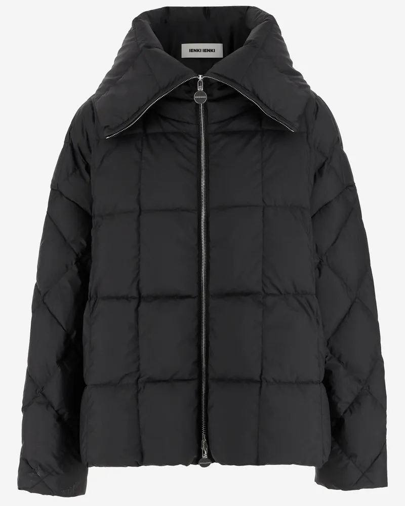 IENKI IENKI Nylon gepolstert nach unten Black