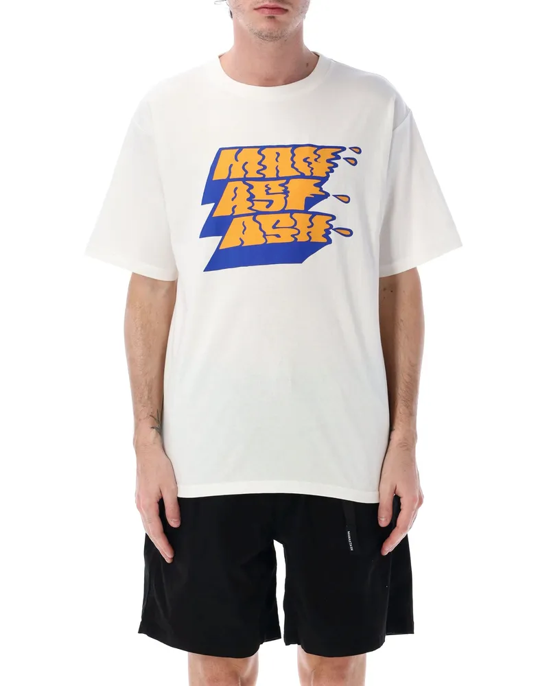 Manastash T -Shirts und Polos weiß White