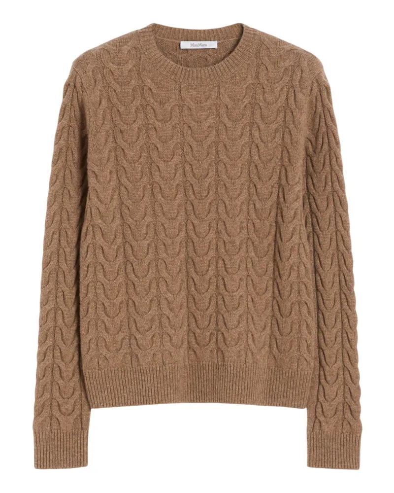 Max Mara Pullover Kamel Camel