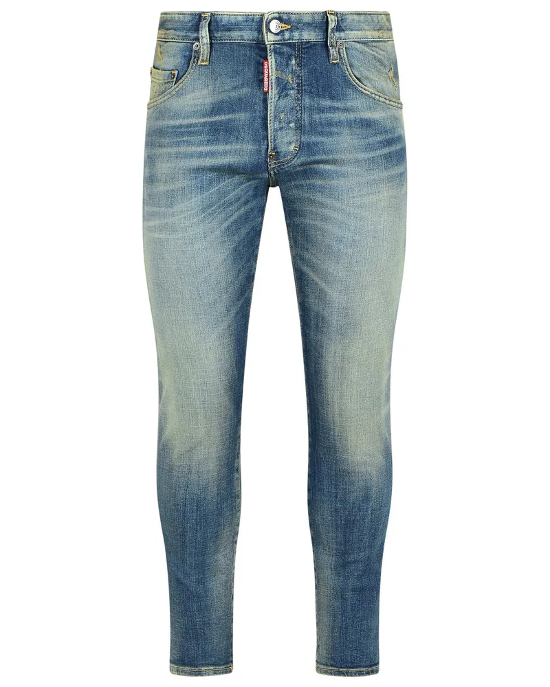 Dsquared2 Blaue Jeans „Skater“ von Blue