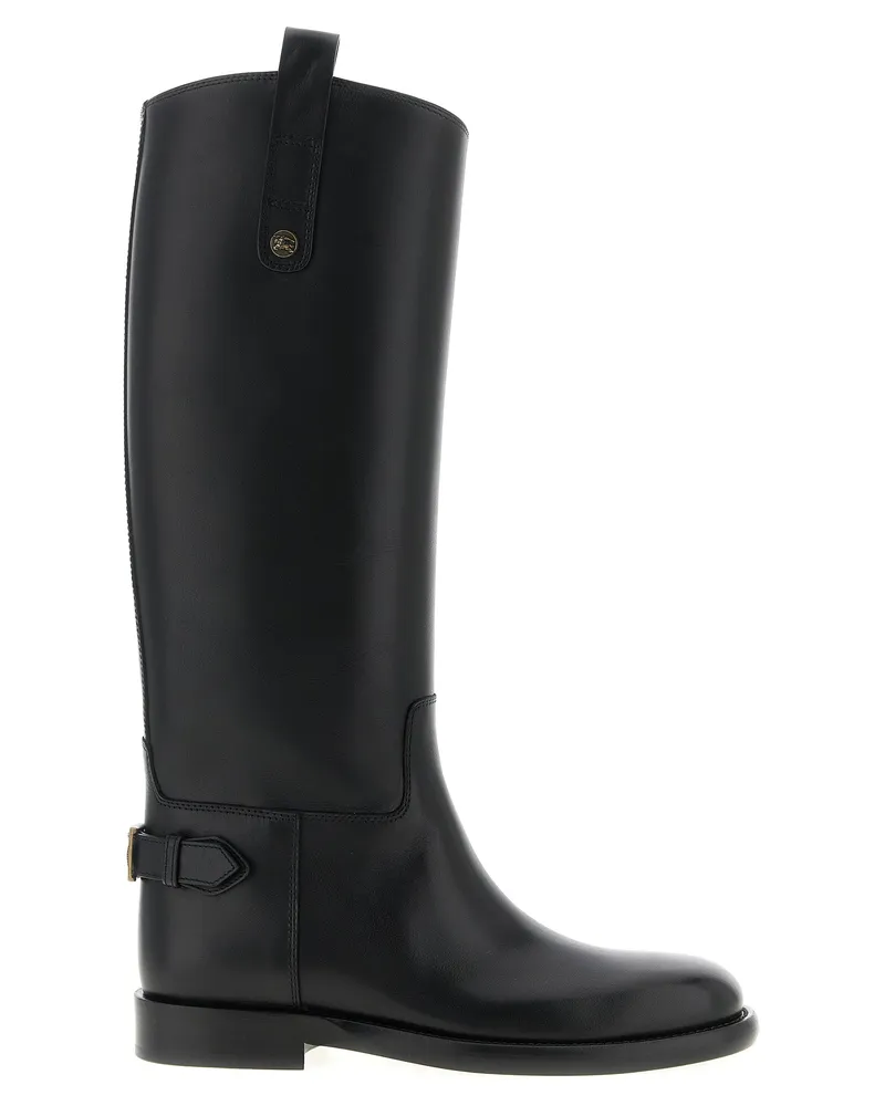 Burberry Cavalier' Stiefel Black