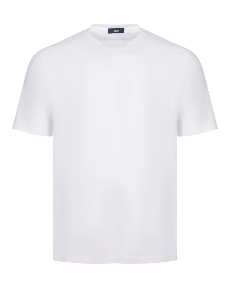 Herno T -Shirt aus Baumwolle White