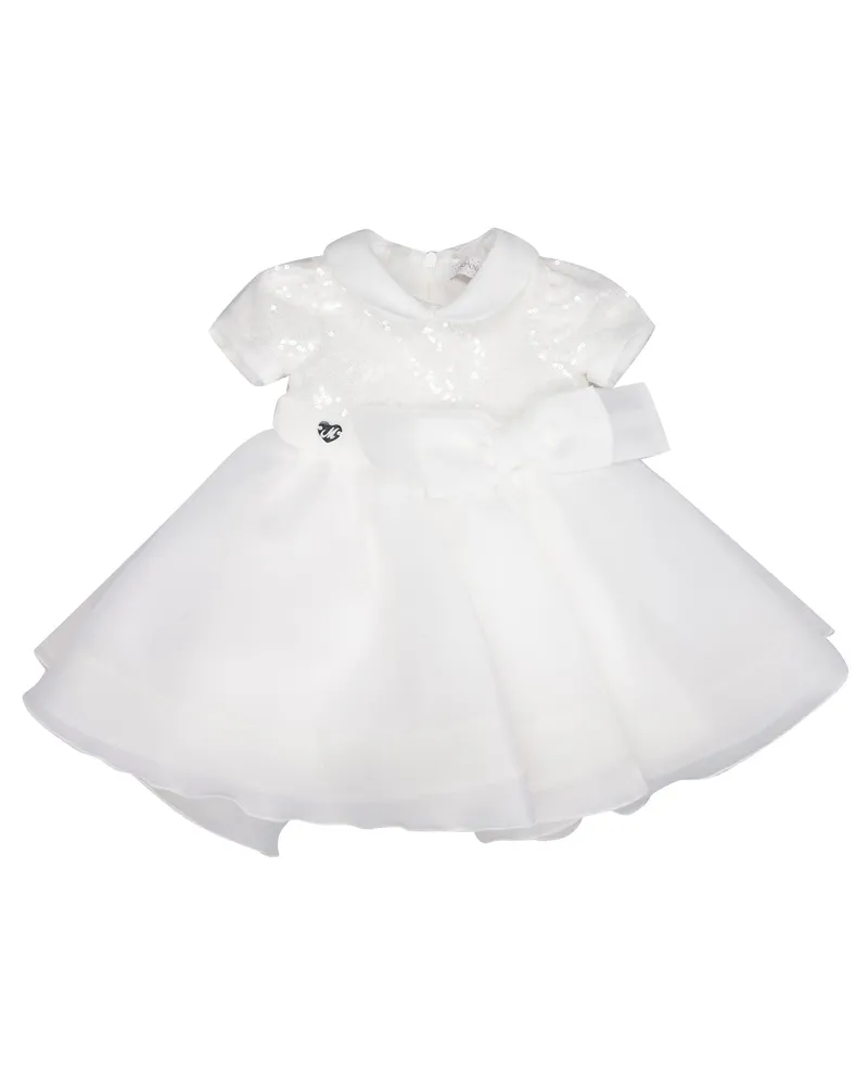 Monnalisa Kleider Creme Cream