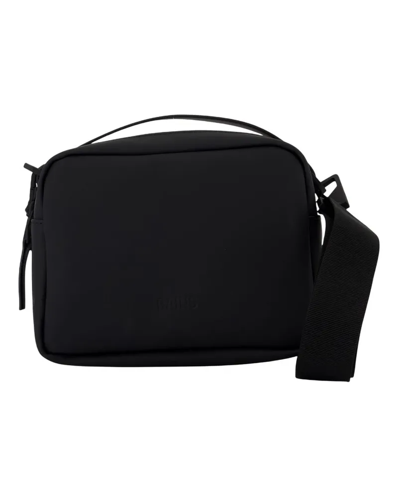 RAINS Box -Tasche W3 Crossbody Regen synthetische schwarz Schwarz