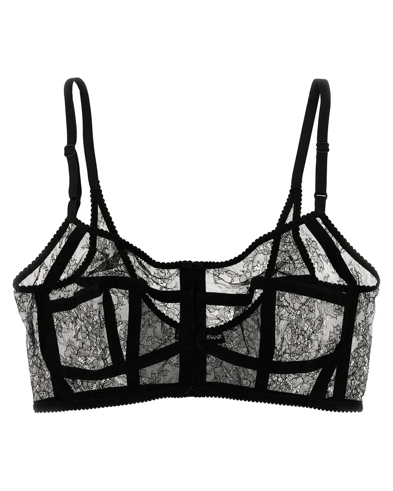 Dolce & Gabbana Lace BH Black