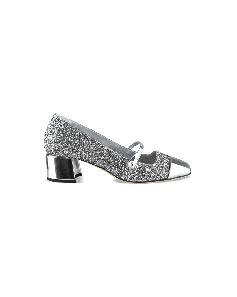 Jimmy Choo Elisa 45 Pumpen Silver
