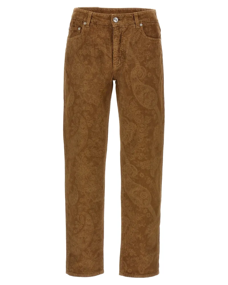 Etro Paisley' Samthose Brown