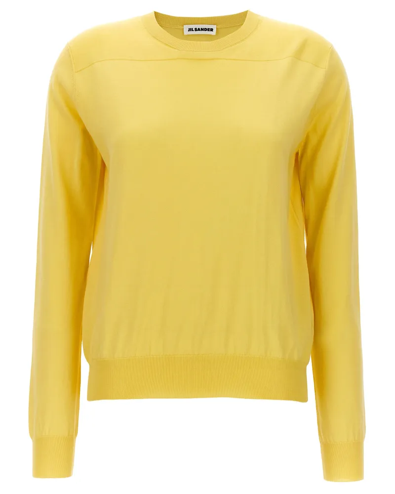 Jil Sander s Runder Nackenpullover Yellow