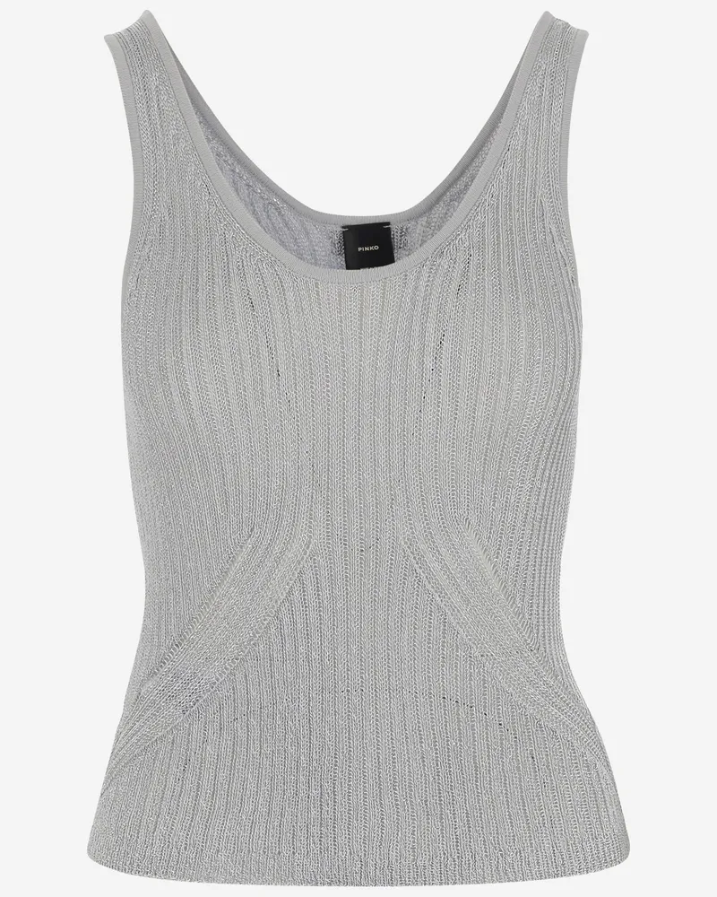 Pinko Viskose Tanktop Grey