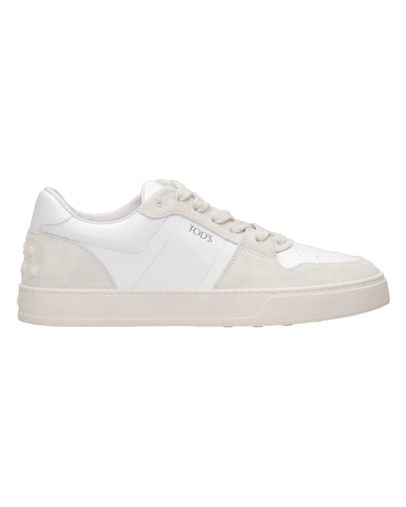 TOD'S Tod 's Turnschuhe Bianco+crema
