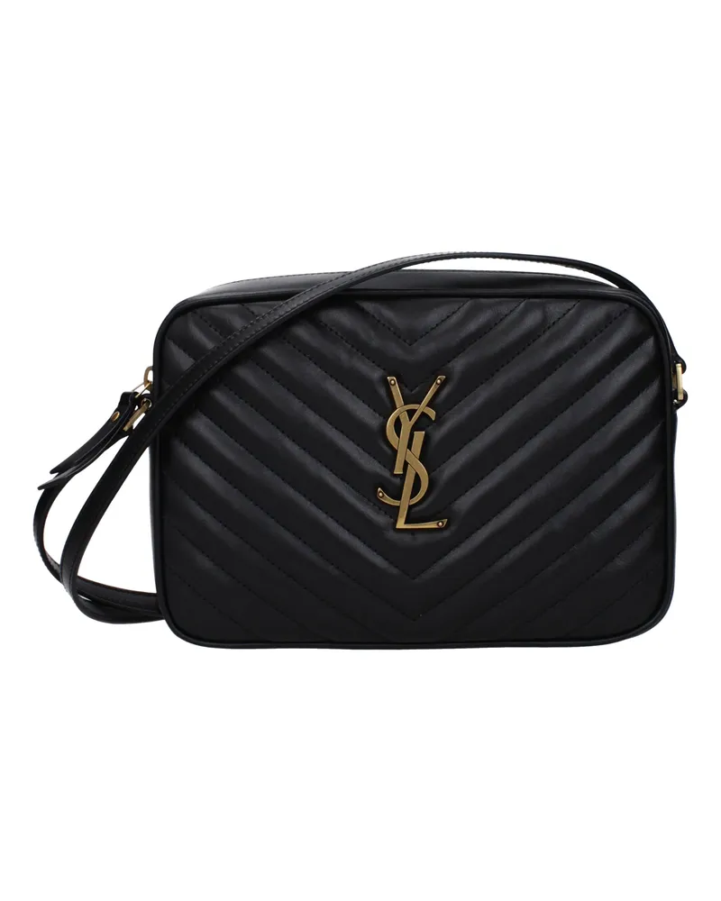Saint Laurent Umhängetaschen Lou Women Leder schwarz -
