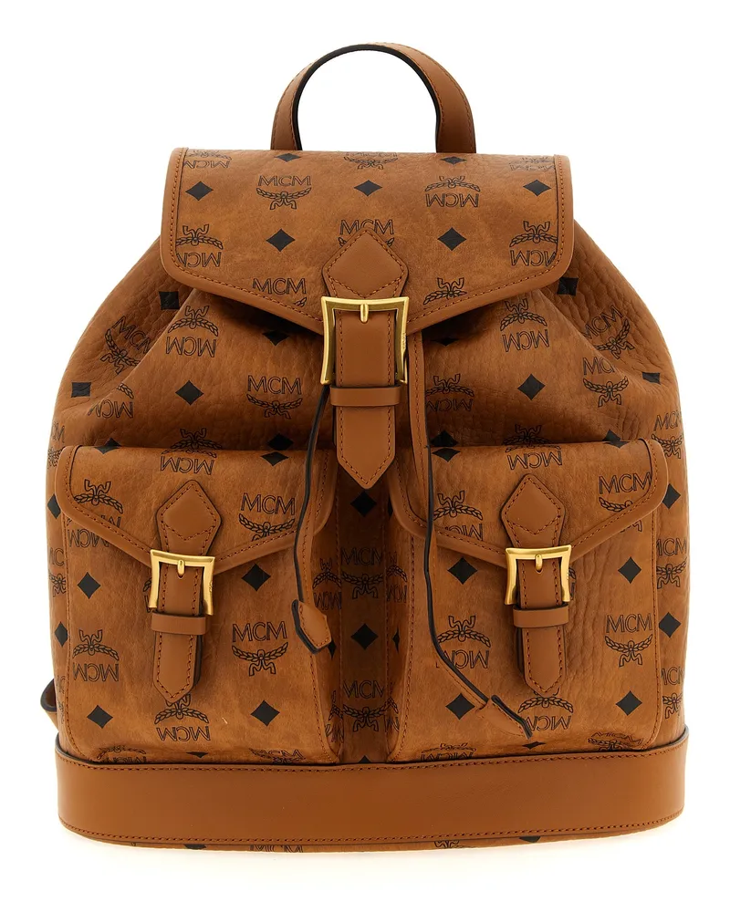 MCM Aren' Rucksack Brown