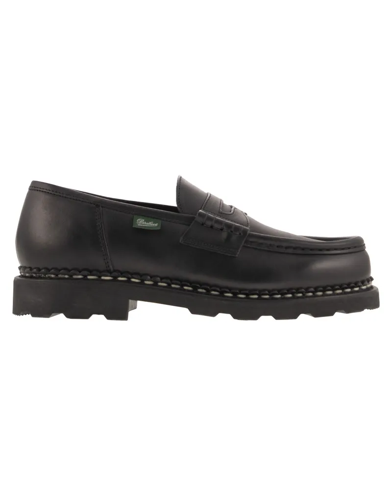 Paraboot Reims Leder Loafer Black