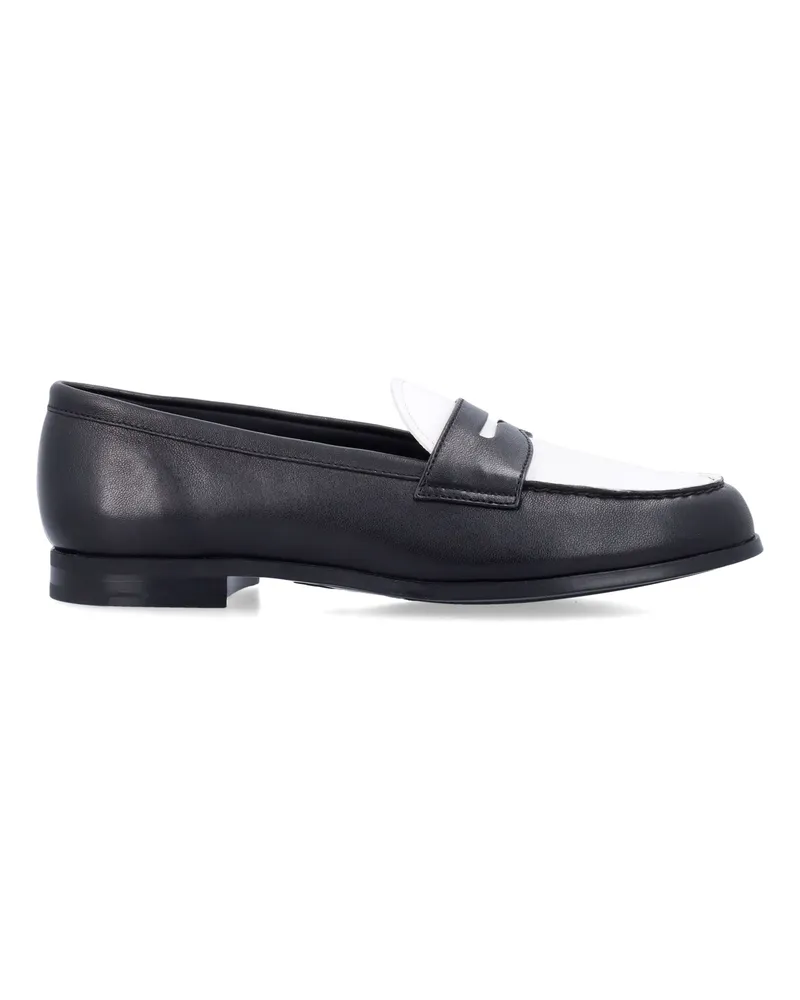 Church's Kirche's Flache Schuhe Black
