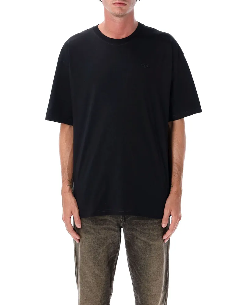Diesel T -Shirts und Polos schwarz Black