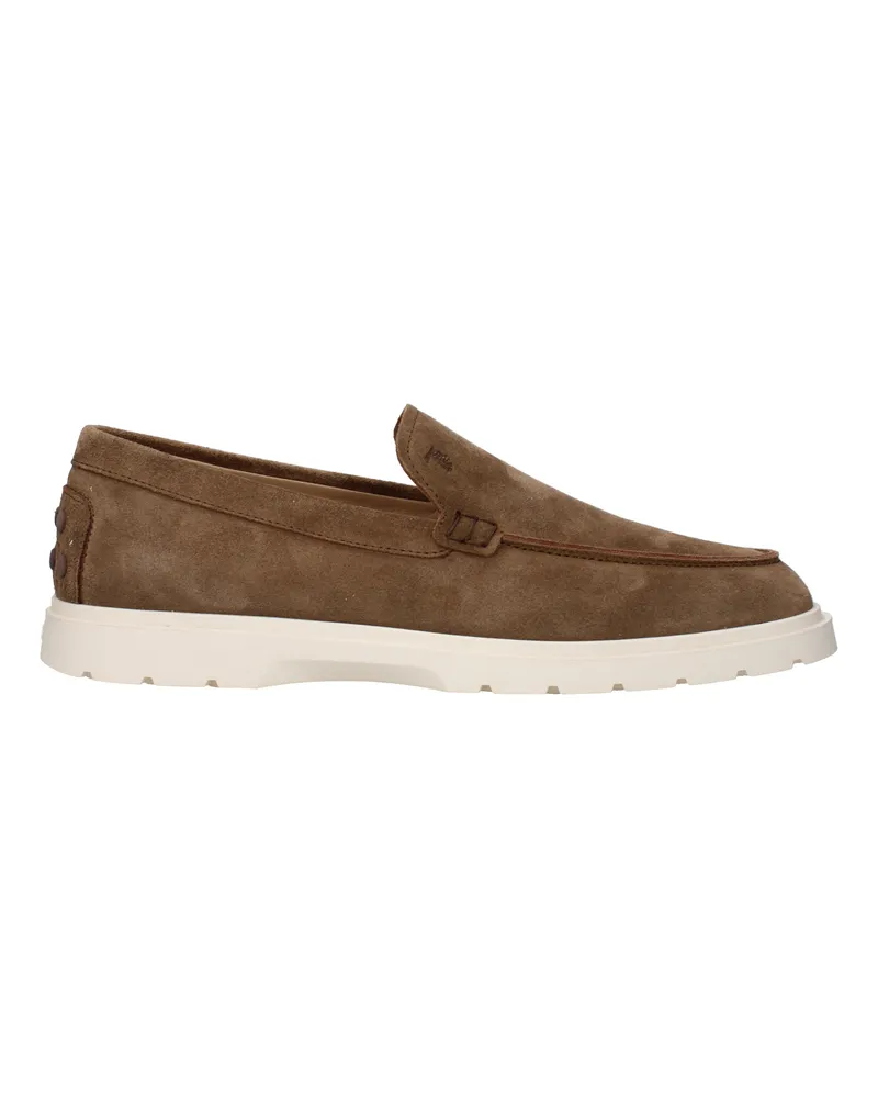 TOD'S Männer's Braune Wildleder-Loafer -