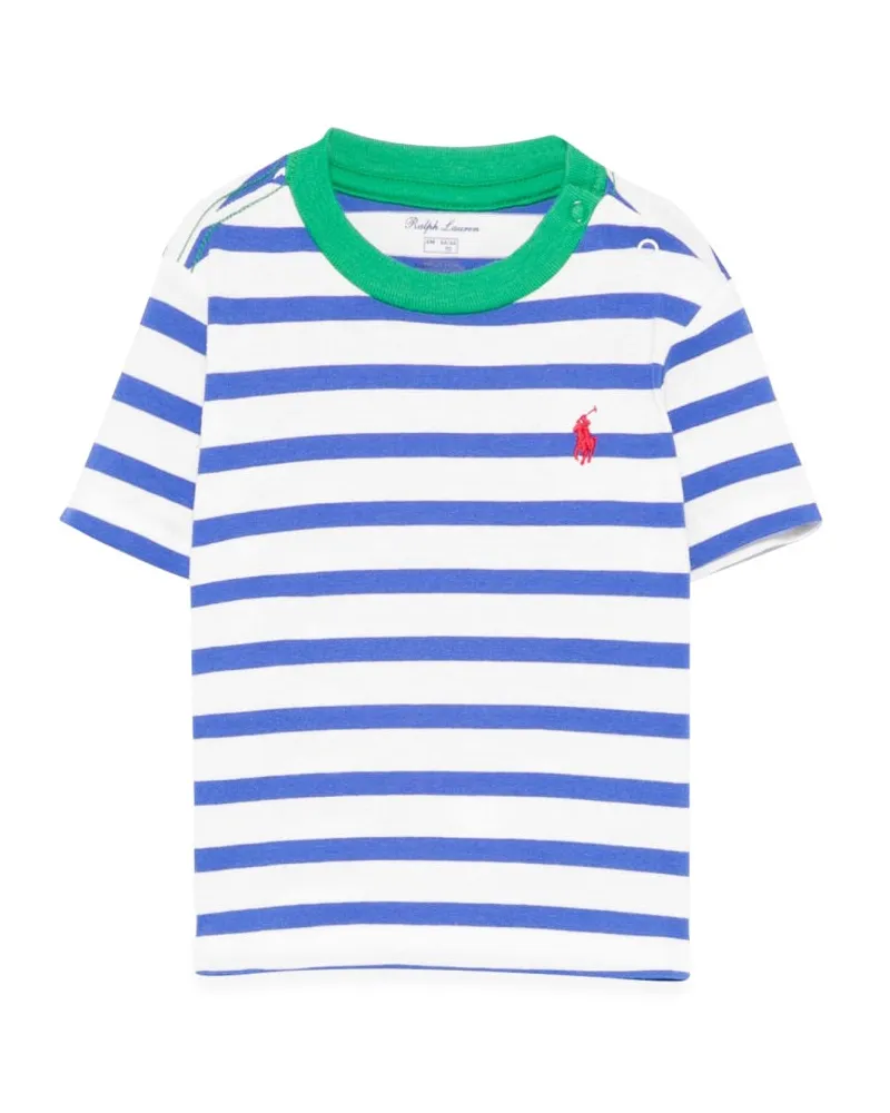 Ralph Lauren gestreiftes T -Shirt White