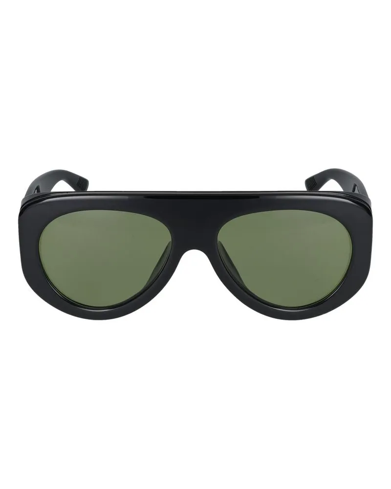 Bottega Veneta Sonnenbrille  Bv1362 S 006 schwarzes schwarzes grün /17/130 006
