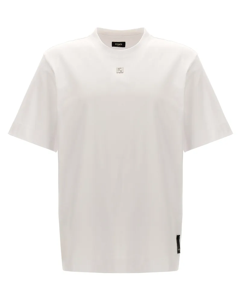 Fendi ff' T -Shirt White