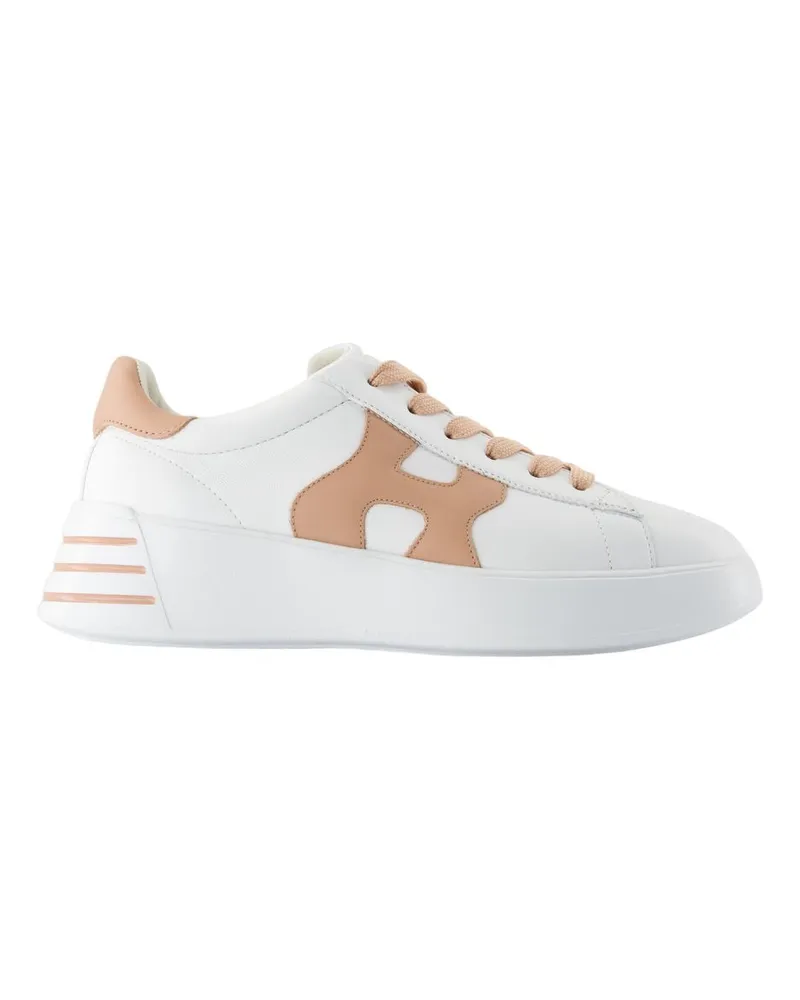 Hogan Rebellen -Turnschuhe  Leder Weiß White