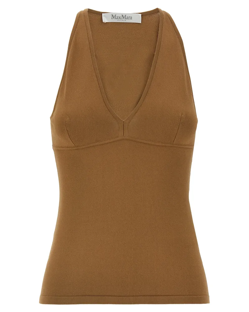 Max Mara Armida1234' Top Brown