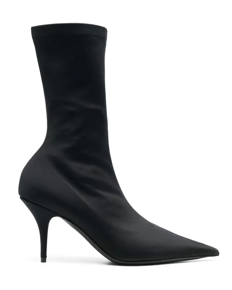 Balenciaga Messerstiefel Schwarz
