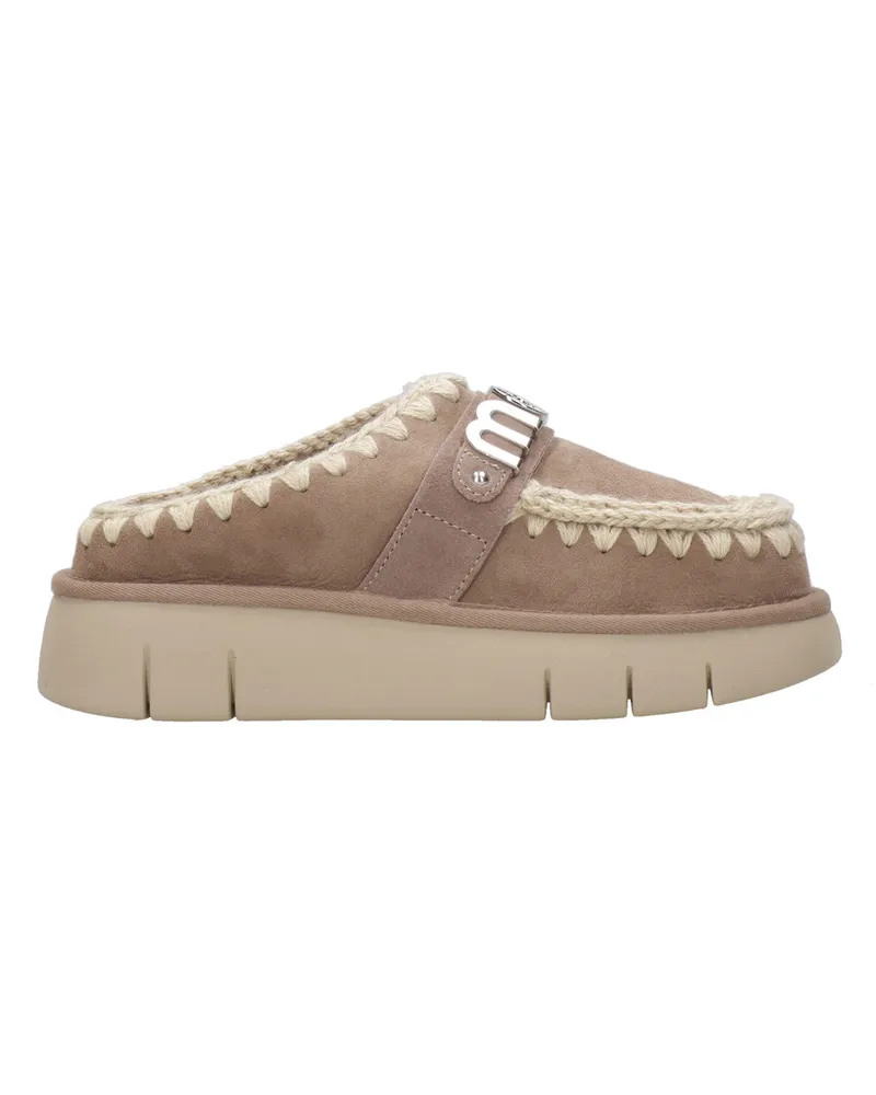 Mou Sandalen tauchten grau Dove