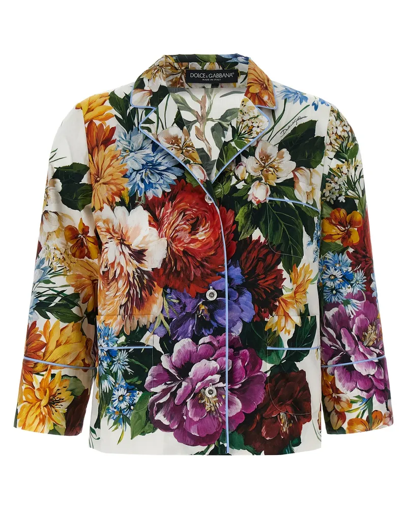 Dolce & Gabbana Bouquet' Druckhemd Multicolor
