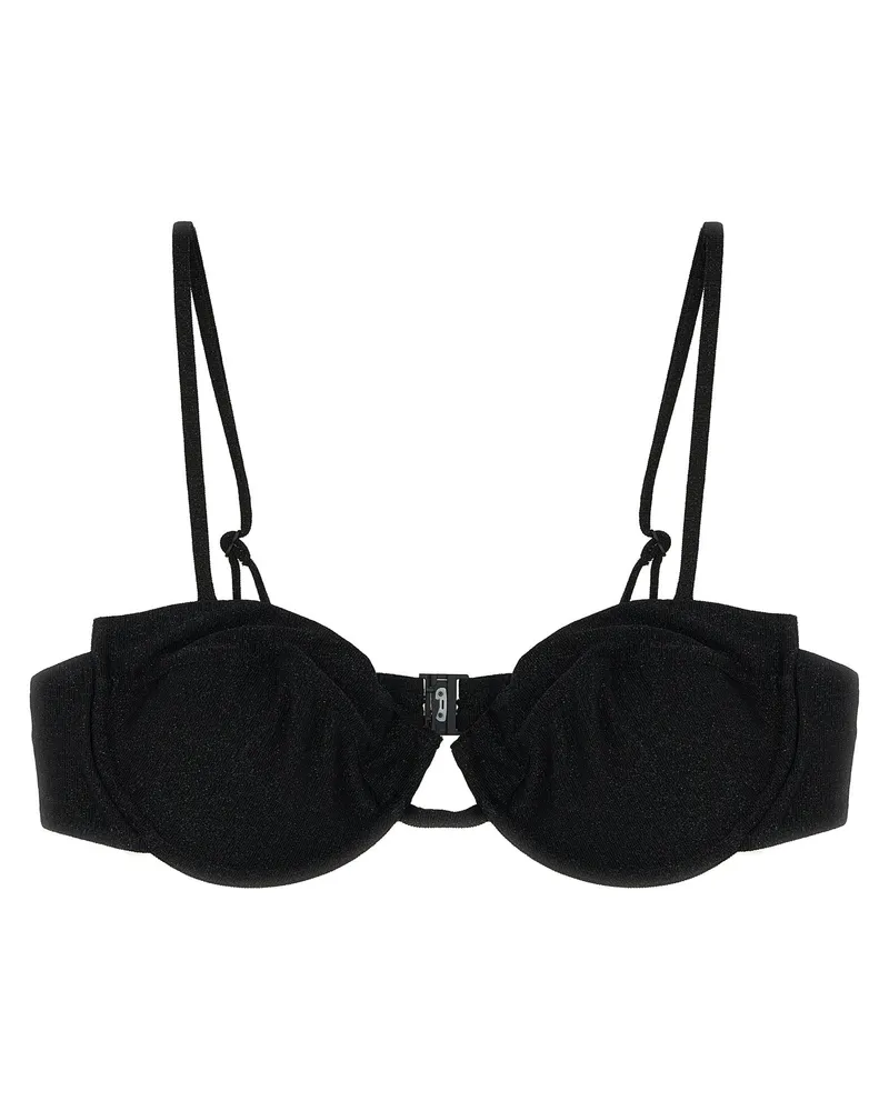MC2 Saint Barth Salina' Bikini Top Black