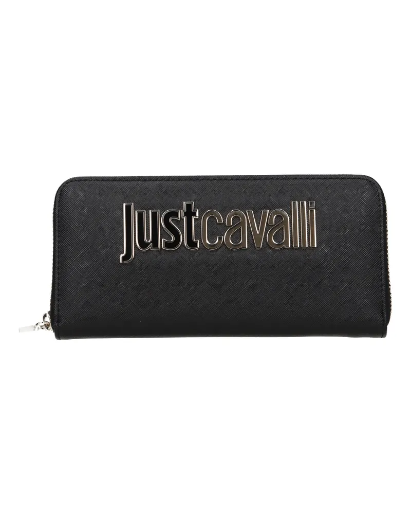 Just Cavalli Women's Geldbörse Polyester Schwarz -