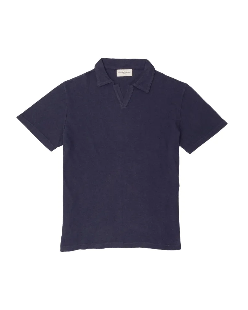 Officine Generale T -Shirts und Polos Blau Blue