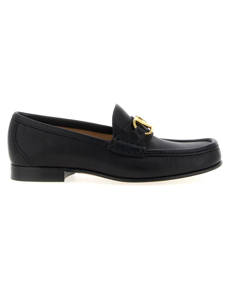 Valentino Garavani Valentino Garavani V Logo Signature Sladers Black