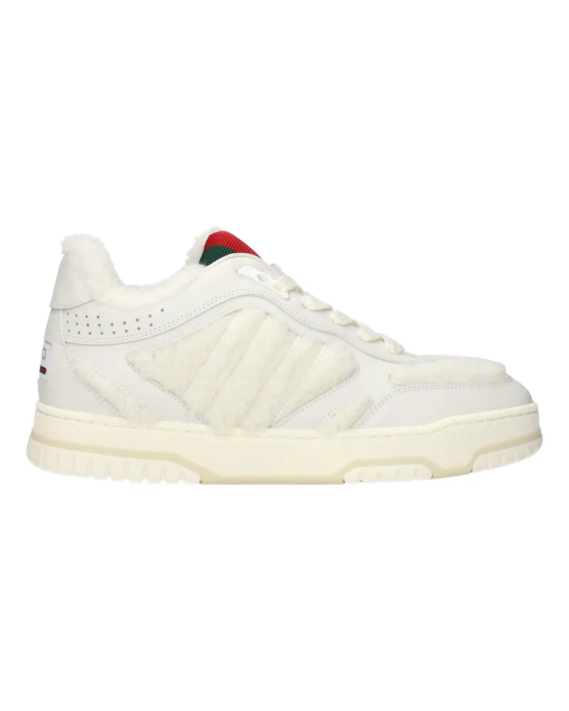 Gucci Damens Turnschuhe aus grauem Leder -