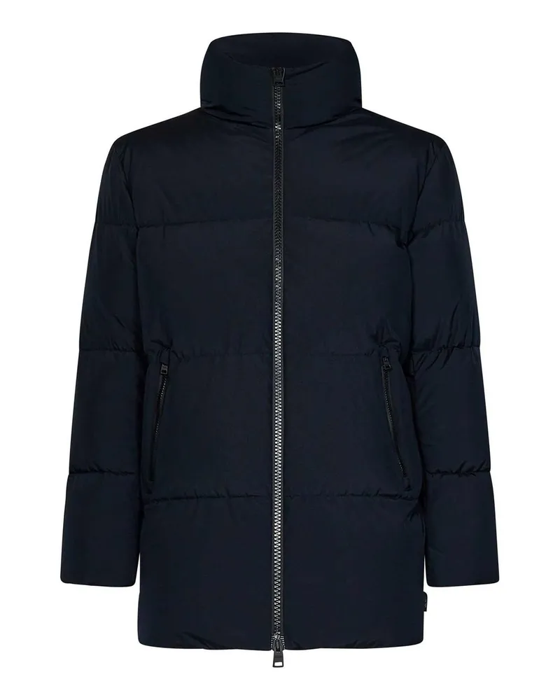 Herno Herno Navy Gore Tex Daunenjacke Blue