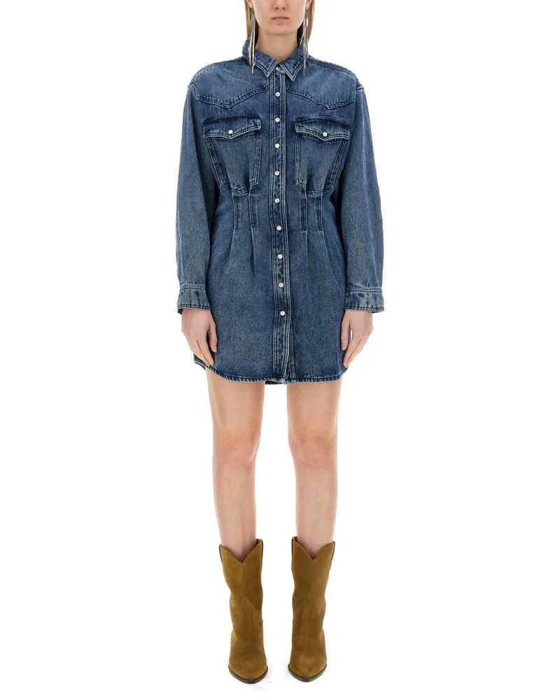 Isabel Marant Liliko" Kleid Denim