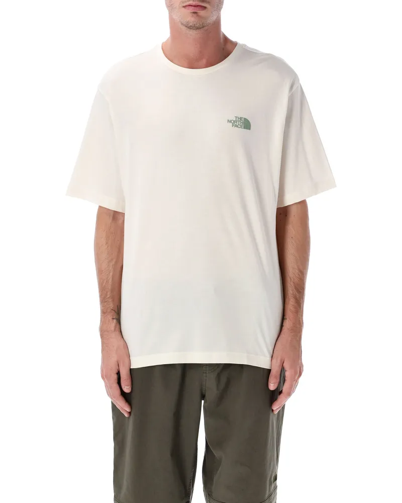 The North Face Die Nordflächen -T -Shirts und Polos weiß White