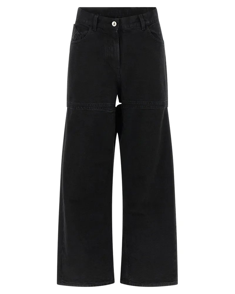 ATTICO Der Attico schnitt Jeans aus Black