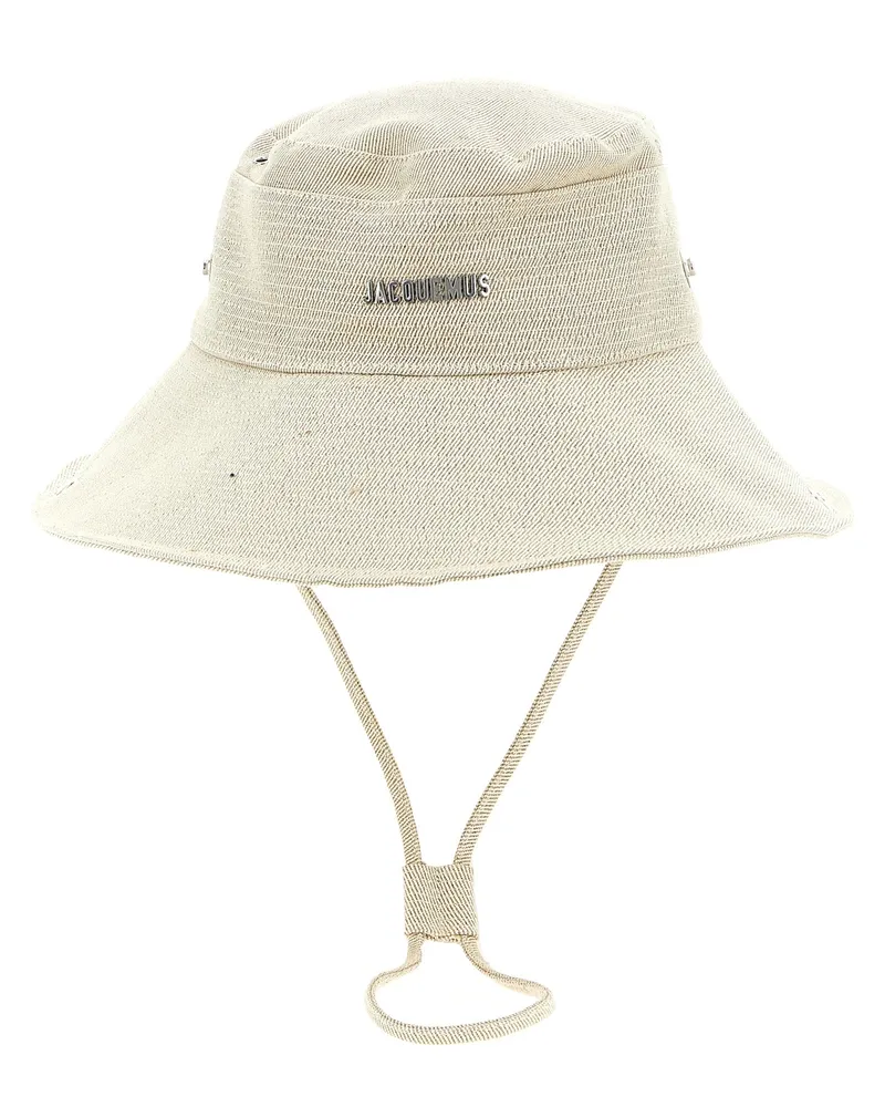 Jacquemus Le Bob de Nîmes' Eimerhut Beige