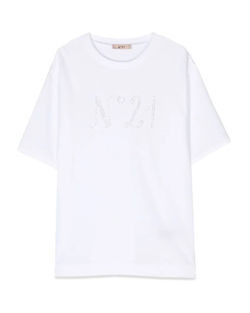 N° 21 N ° 21 T -Shirt -Logo White