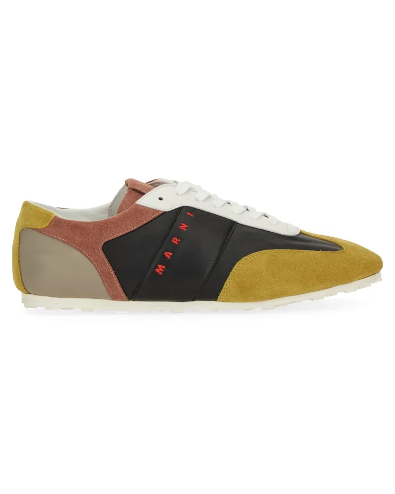 Marni Leder -Sneaker Multicolour