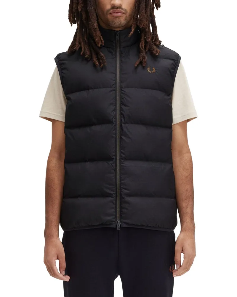 Fred Perry Thermalweste Black