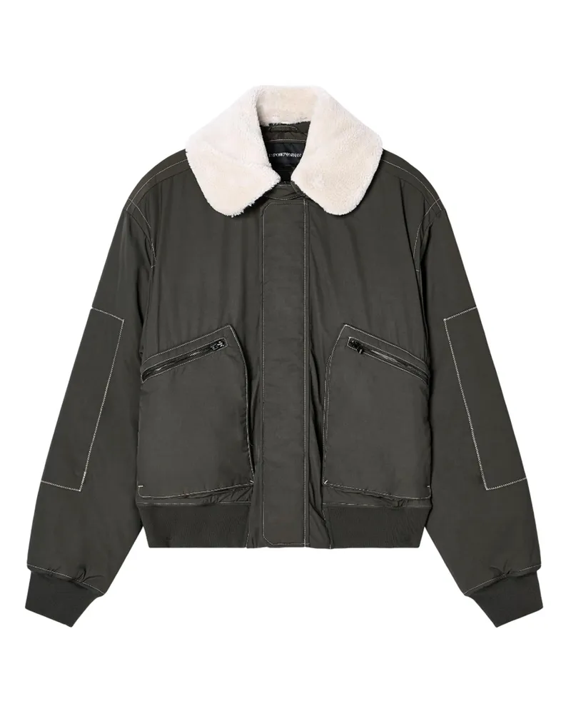 Emporio Armani Coats Black