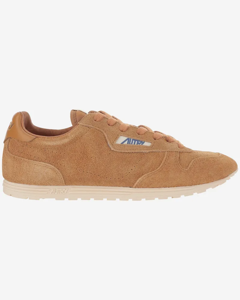 AUTRY Windspin Leder -Turnschuhe Brown