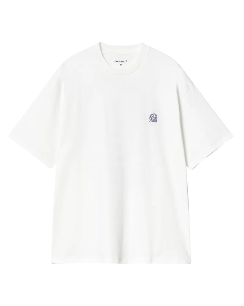 Carhartt WIP T -Shirt S/S Helix Bianca White