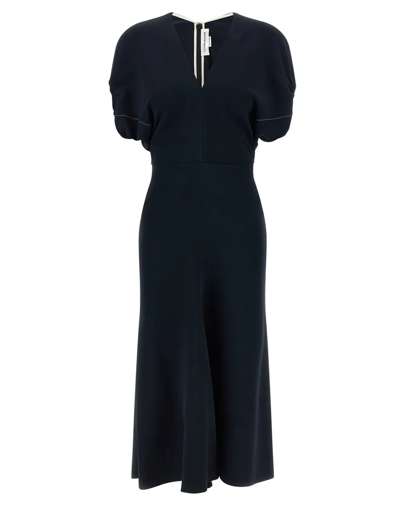 Victoria Beckham Edith“-Kleid Blue