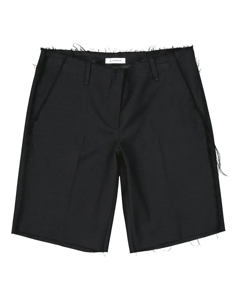 Dondup DONDUP VIRGIN WOLL SHORTS Black