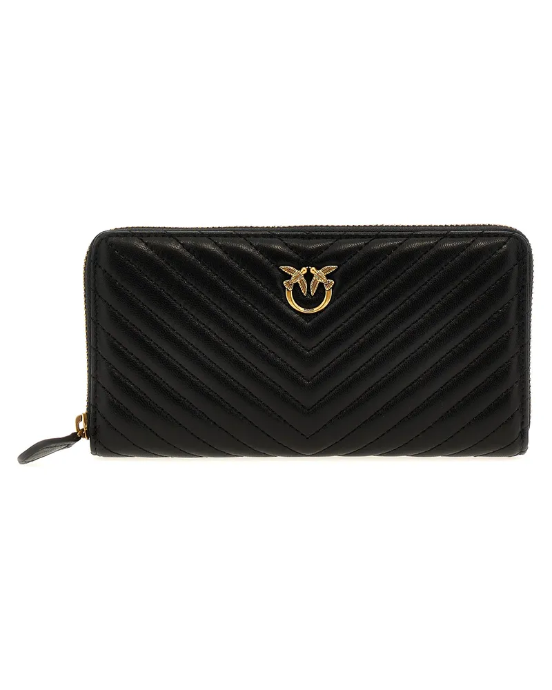Pinko Pink 'ryder' Brieftasche Schwarz