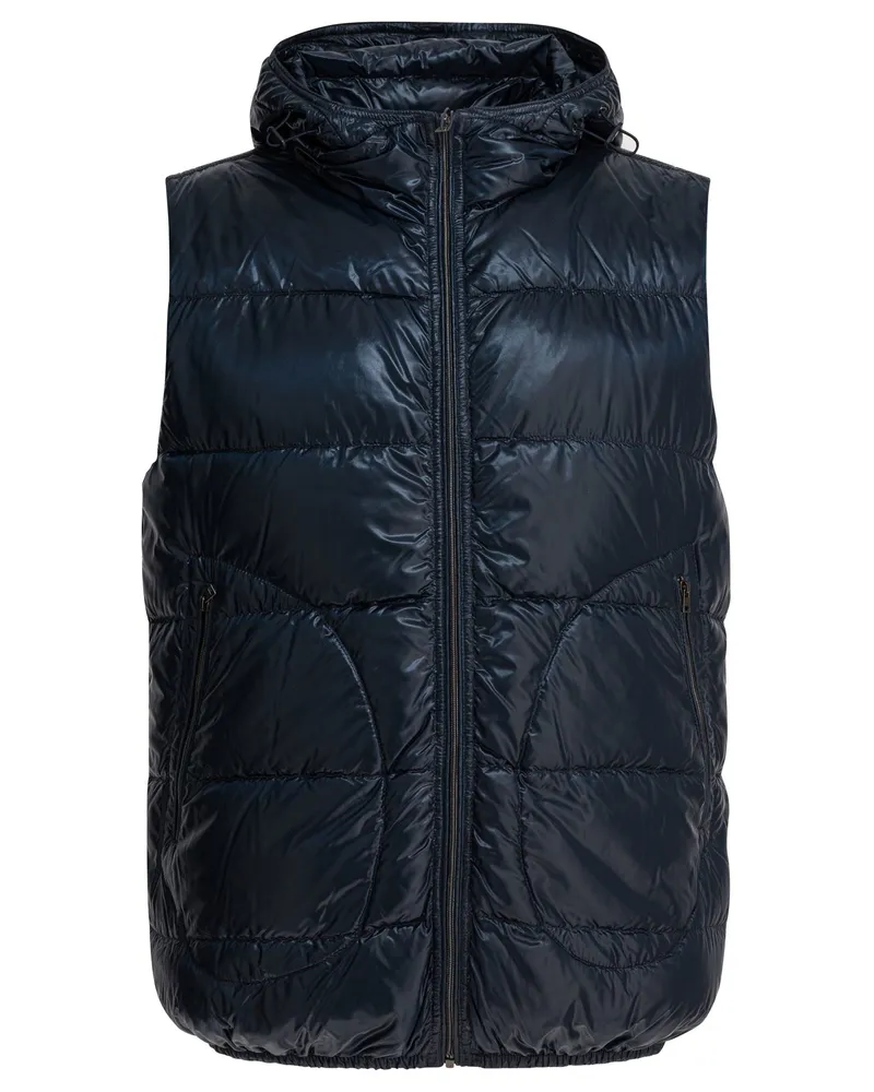 Herno Ärmellose Jacke aus Nylon von Blue