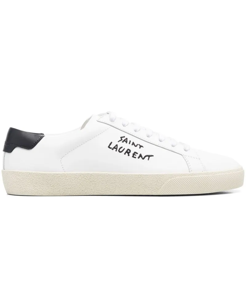 Saint Laurent Court SL/06 Leder -Sneaker White