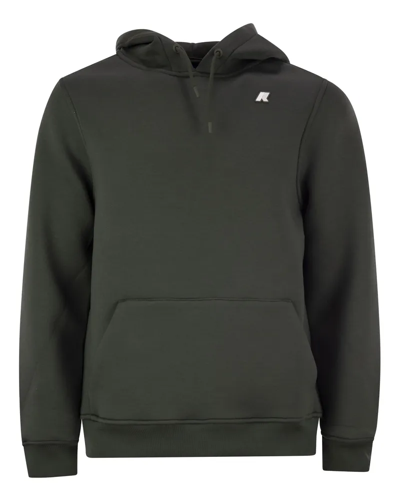 K-Way Bernie Kapuzen -Sweatshirt Olive